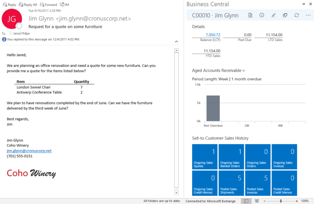 ERP Cloud : Ventes