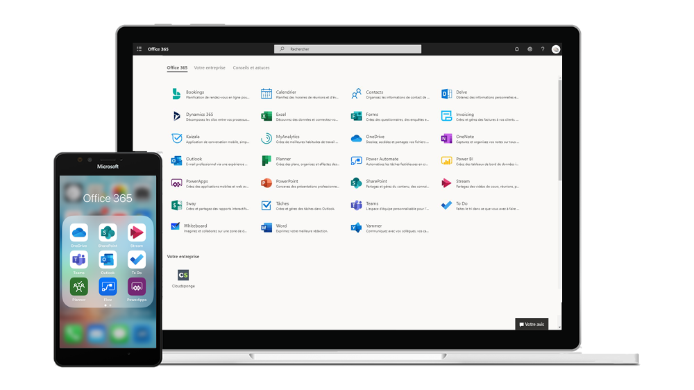 Cegid PMI et outils Microsoft : screen