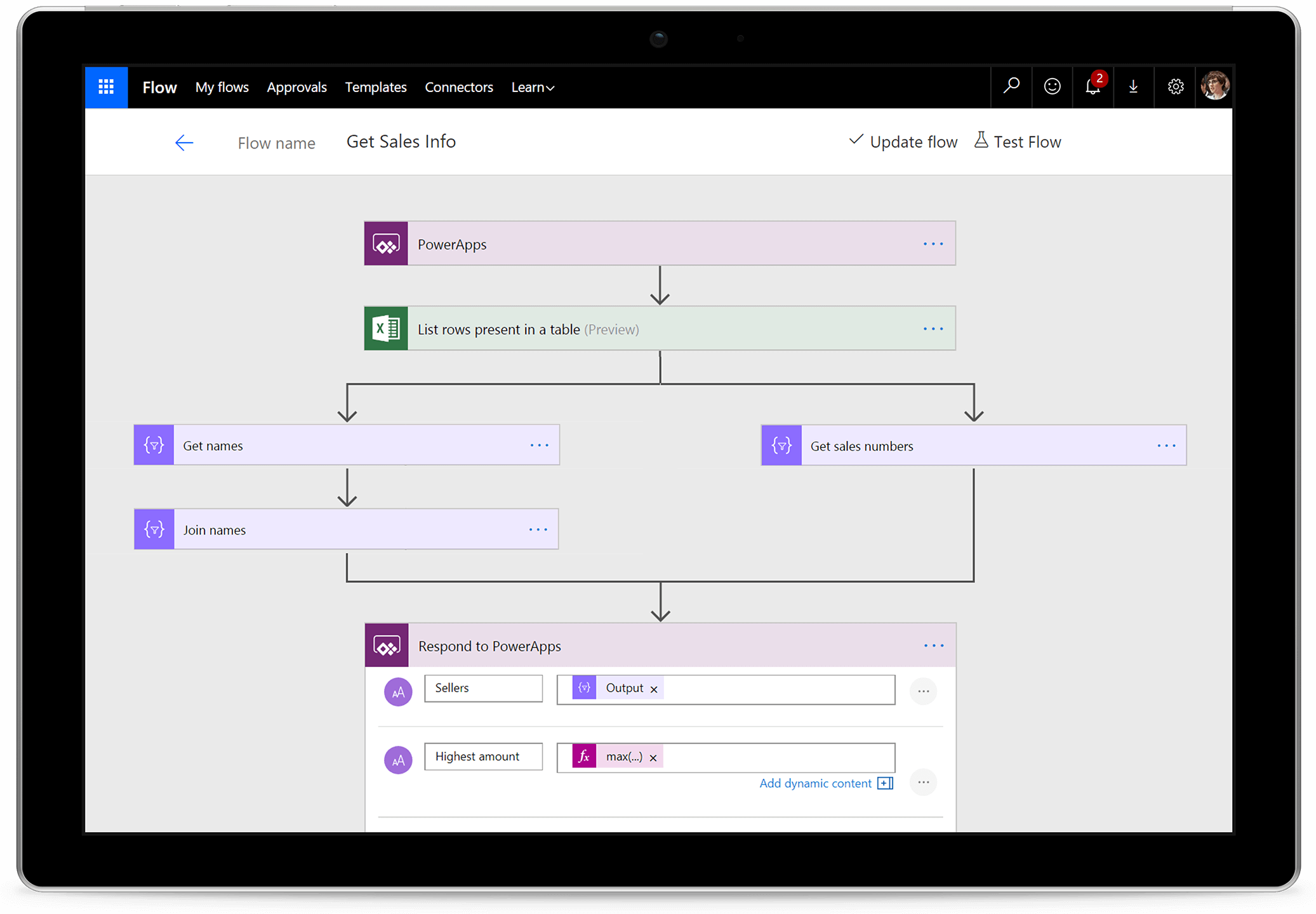 Automatisez Power Automate : screen