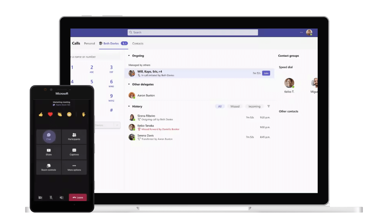 Microsoft teams phone