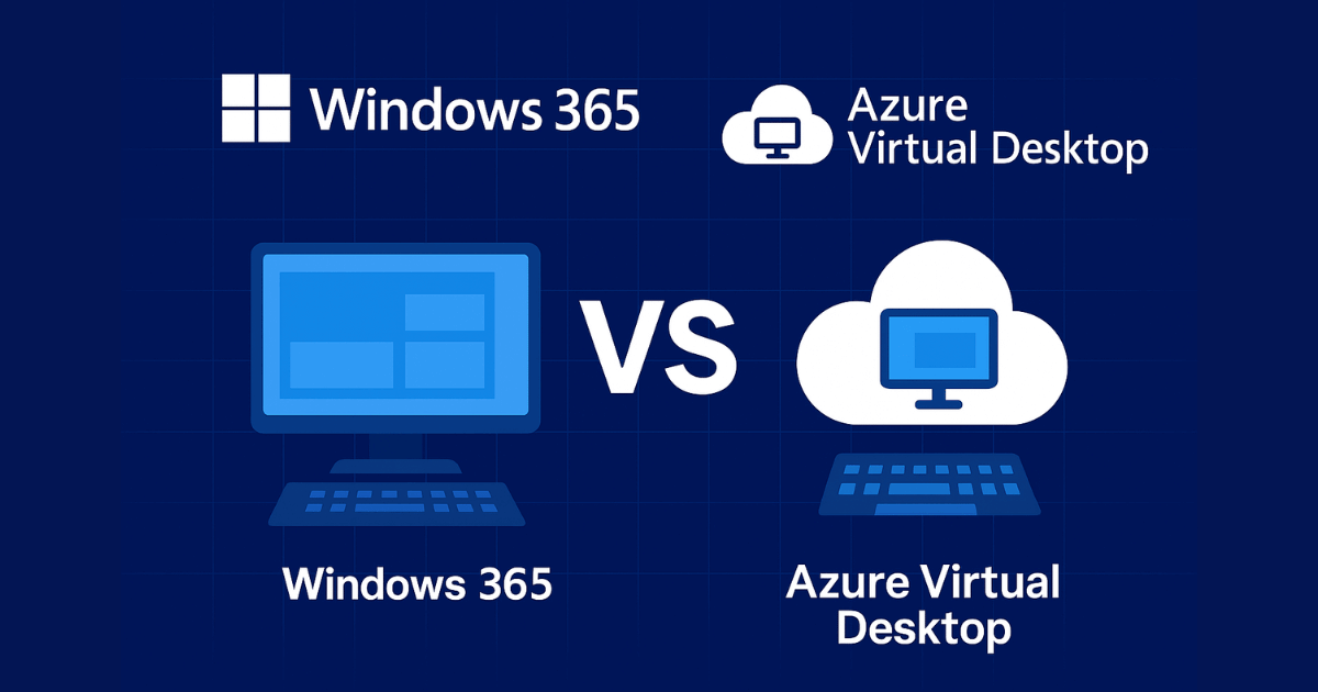 You are currently viewing  Windows 365 vs Azure Virtual Desktop : quelle solution choisir ?